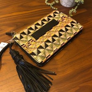 Ann Taylor Crotchet Wristlet/Clutch